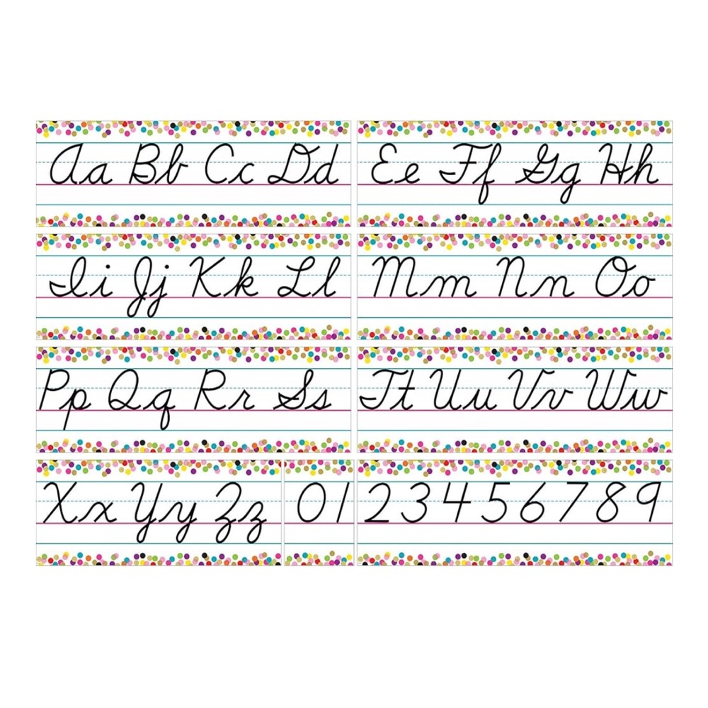 Colorful Alphabet Classroom Banner